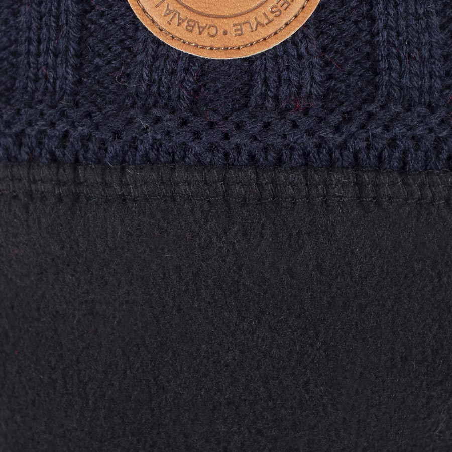 Elephantini Navy Polaire