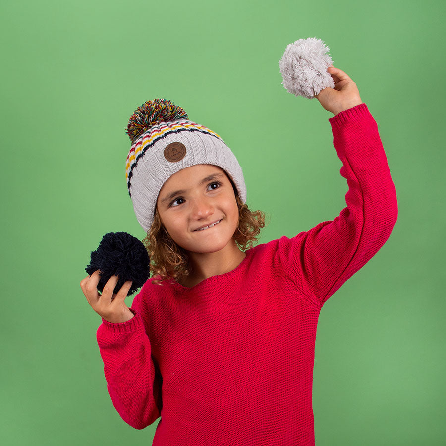 Elephantini Light Grey Polaire