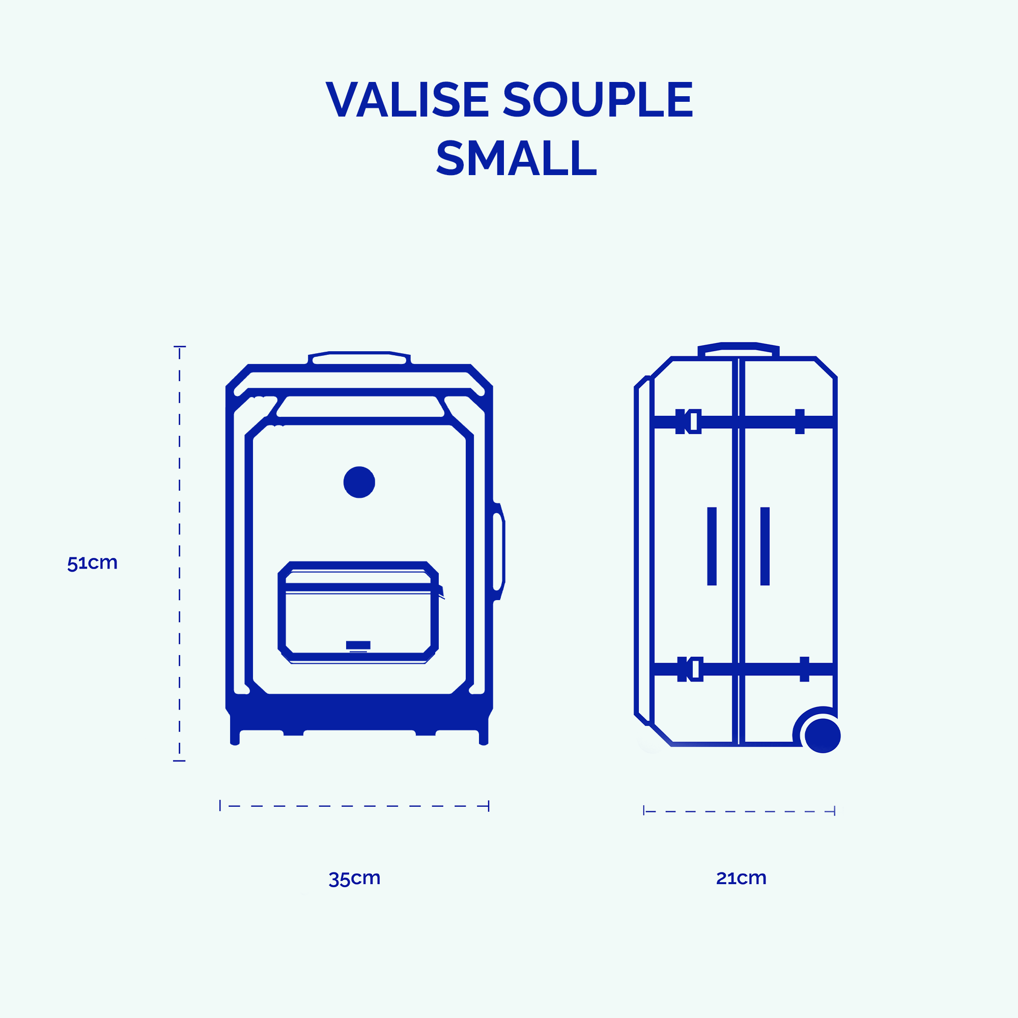 Set de 2 valises Maupiti