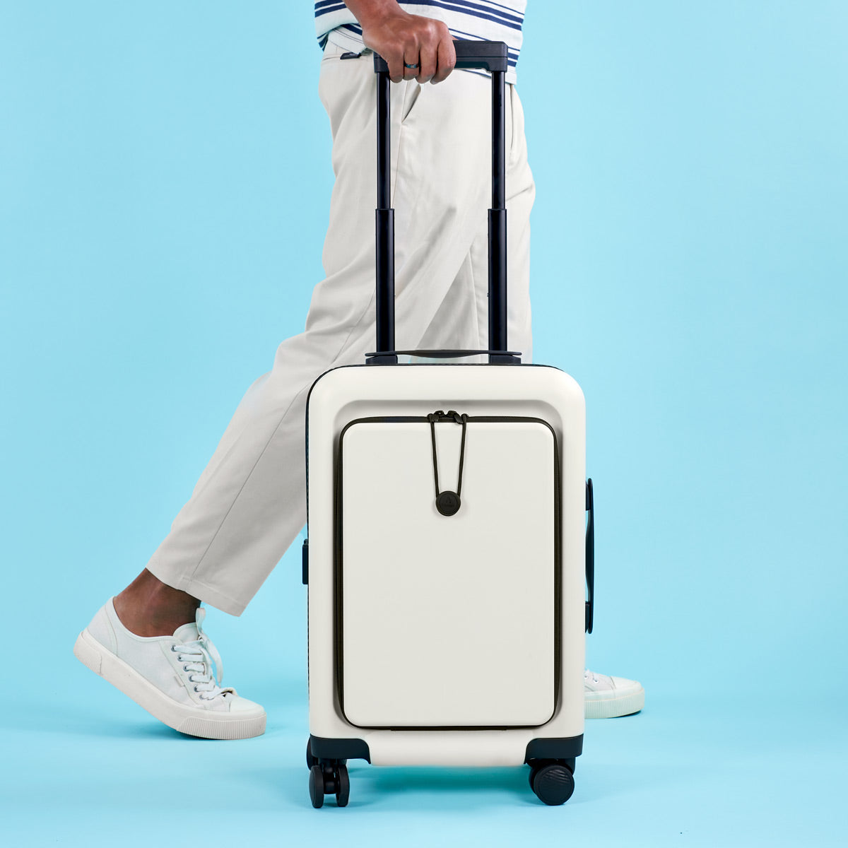 Valise cabine JFK - Pochette unie