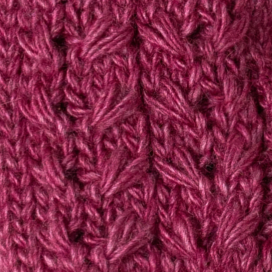 Moufles Chocolat chaud Violet - Enfant