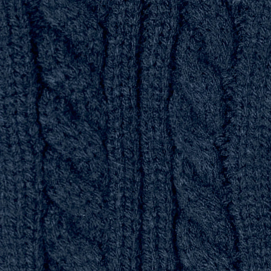 Gants Creamy gin Bleu marine