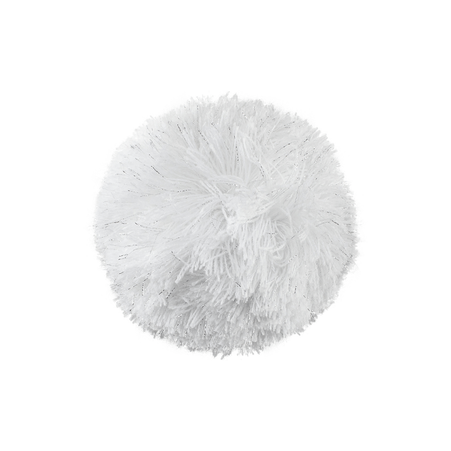 Pompon Silver/White Lurex