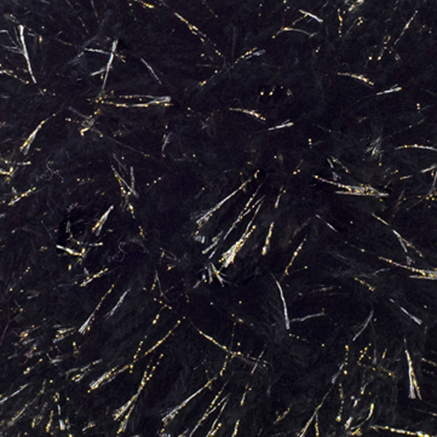 Pompon Gold/Black Lurex