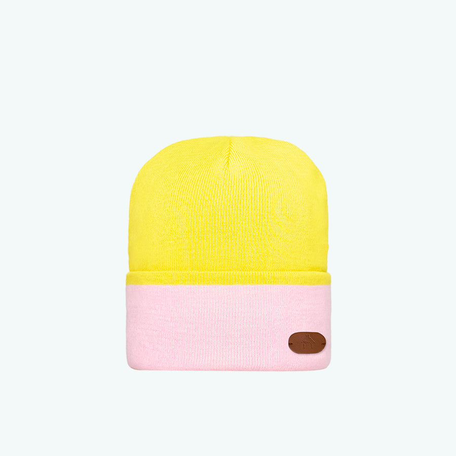 Bonnet Arcata Sunset Jaune & Rose - Cabaia - - Cabaia