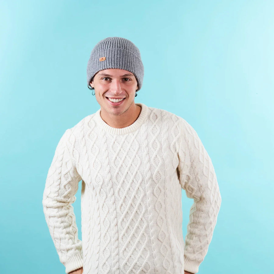 Bonnet French 75 Gris Mélangé