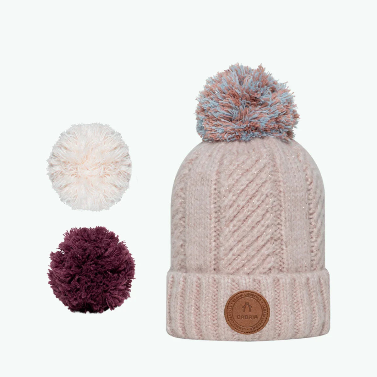 Bonnet Garibaldi Rose clair - Cabaia - - Cabaia