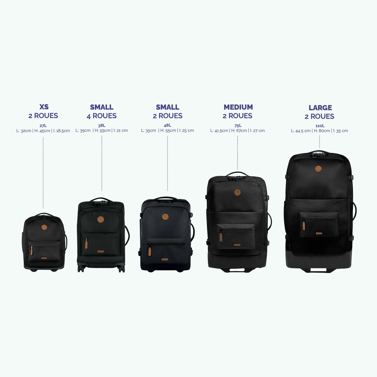 Valise souple 4 roues Small Valladolid