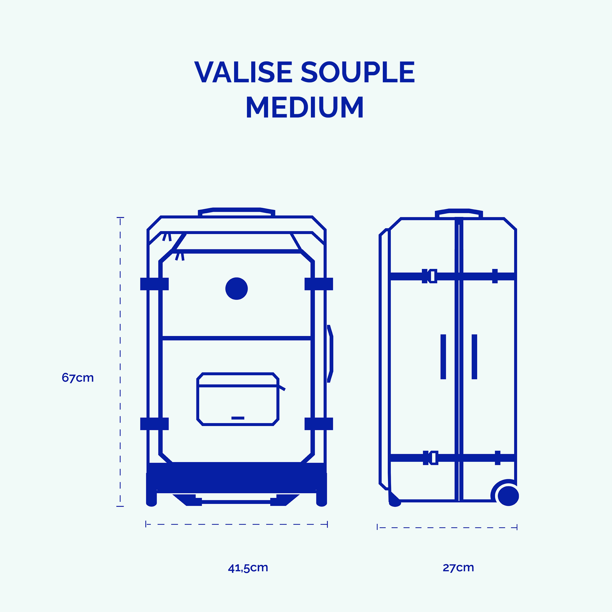 Set de 2 valises Reykjavik