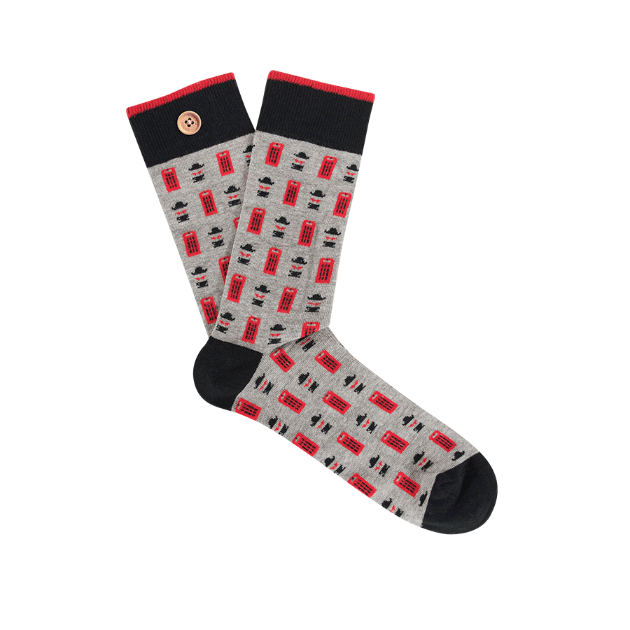 Chaussettes Patrick & Fabienne - Cabaia - - Cabaia