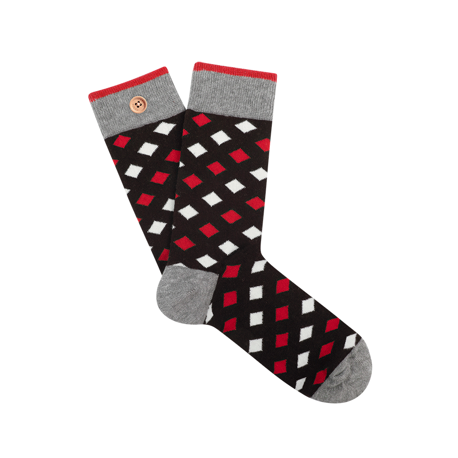 Chaussettes Anthony & Kate - Navy - Cabaia - - Cabaia