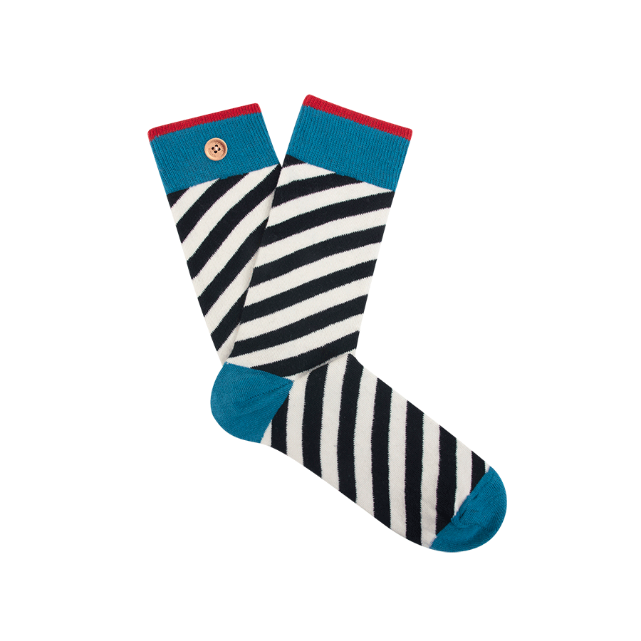 Chaussettes Hugo & Laura - Navy - Cabaia - - Cabaia