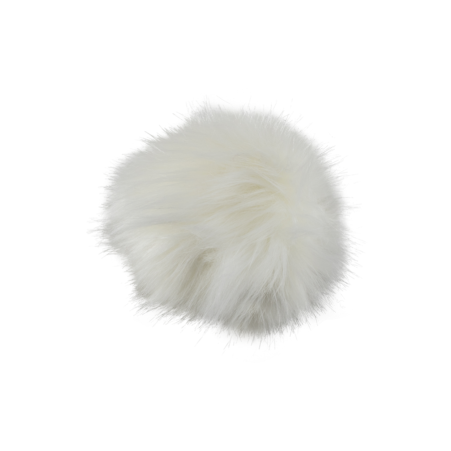 Pompon White Fur