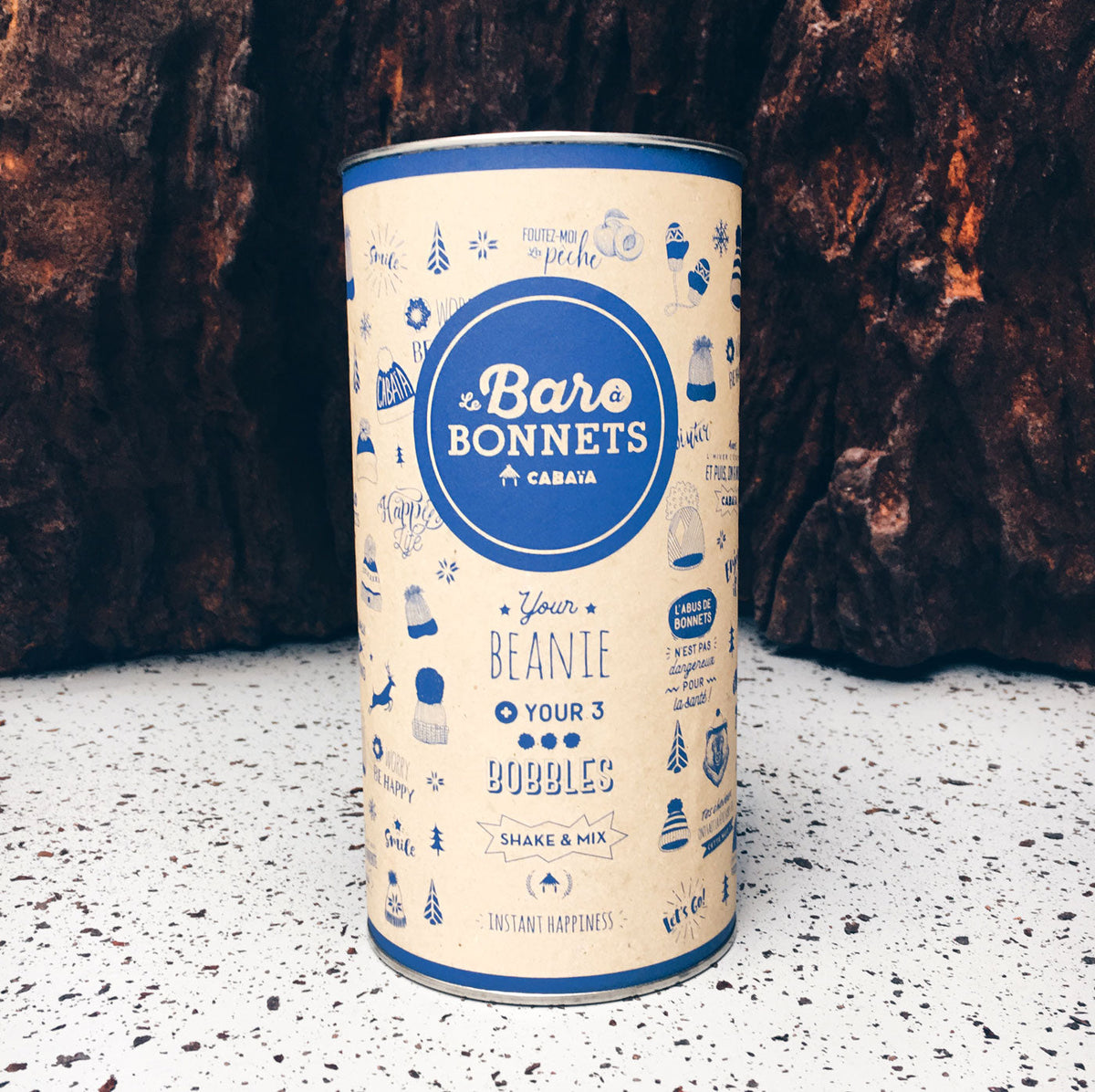 Bonnet Milky Navy